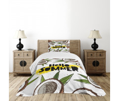 Coconut Halves Bedspread Set