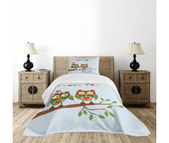 Affection Message Bedspread Set