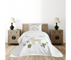 Abstract Animal Bedspread Set