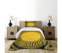Sun Inspired Circle Bedspread Set