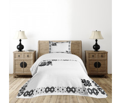 Oriental Frame Bedspread Set