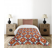 Bold Floral Bedspread Set