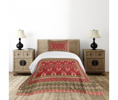 Abstract Frame Bedspread Set
