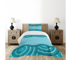 Tribal Dotted Pattern Bedspread Set