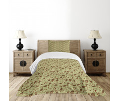 Paisley of Middle East Bedspread Set