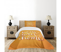 Calligraphy Design Bedspread Set