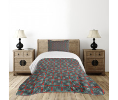 Retro Mosaic Bedspread Set