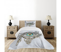 Mechanic Design Technology Bedspread Set