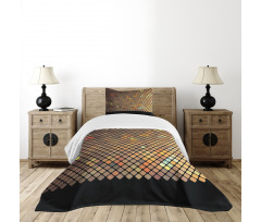 Mosaic of Squares Bedspread Set