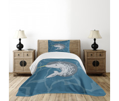 Happy Arctic Mammal Bedspread Set