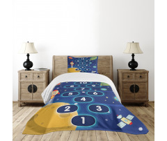 Hopscotch Game Bedspread Set