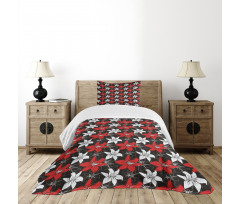 Garden Plants Art Bedspread Set