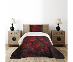 Drops of Blooming Bouquet Bedspread Set