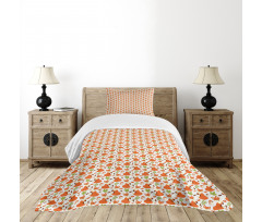 Forest Fauna and Flora Bedspread Set