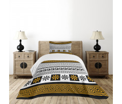 Greece Historical Theme Bedspread Set