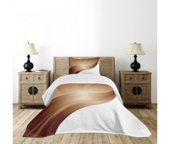 Spiraling Stripe Bedspread Set