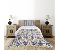 Victorian Geometric Bedspread Set