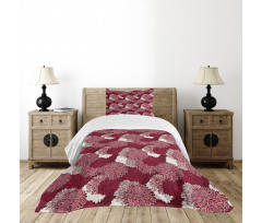 Chrysanthemums Bedspread Set