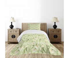 Spring Flora Bouquet Bedspread Set