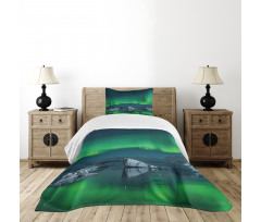 Snowy Hills of Arctic Bedspread Set