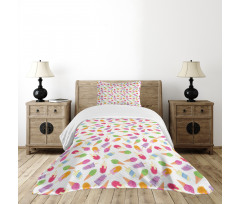 Cartoon Vibrant Color Bedspread Set