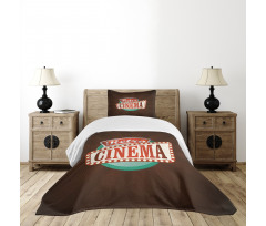 Retro Cinema Bedspread Set