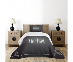 End Words Bedspread Set