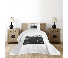 Film and Video Industry Bedspread Set