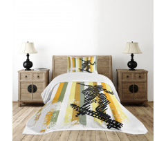 Skateboarder Scribble Bedspread Set