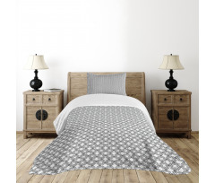 Monochrome Line Bedspread Set