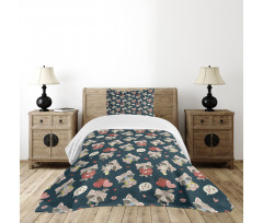 Raccoon I Love You Bedspread Set