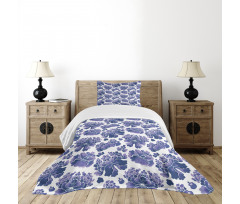 Chinese Lotus Bedspread Set