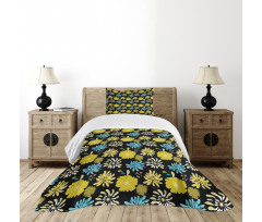 Jasmine Peony Design Bedspread Set