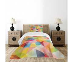 Polygonal Arrangement Bedspread Set