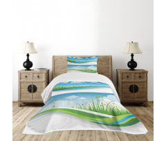 Fresh Summer Fields Eco Bedspread Set