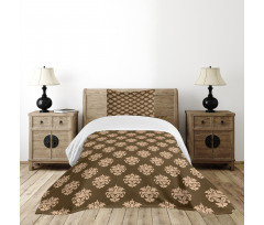 Retro Antique Motifs Bedspread Set