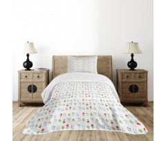 Blossoming Daisy Field Bedspread Set
