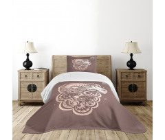 Ram Portrait Stars Bedspread Set