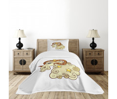 Comic Ram Stars Bedspread Set