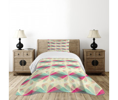 Floral Vibrant Modern Bedspread Set