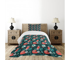 Hipster Shapes Bedspread Set