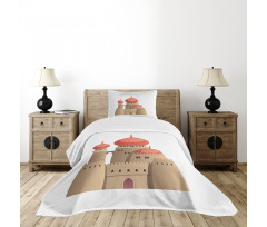 Fantasy Castle Cartoon Bedspread Set