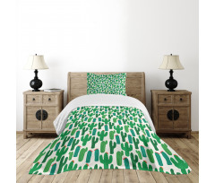 San Pedro Cactus Floral Bedspread Set