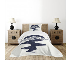 Mountain River Bedspread Set