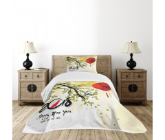 Thriving Branch Bedspread Set