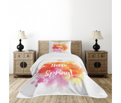 Hello Spring Bedspread Set