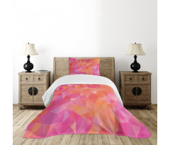 Polygonal Art Bedspread Set