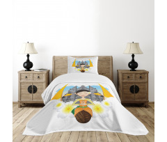 Traditional Girl Bedspread Set