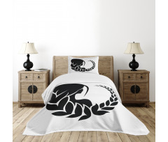 Woman Virgo Hairdo Bedspread Set