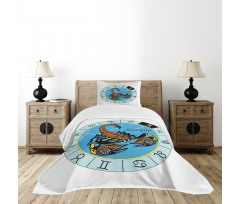 Chart and Sign Bedspread Set